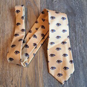 Vintage Cable Car Clothiers Fox & French Horn Silk Tie